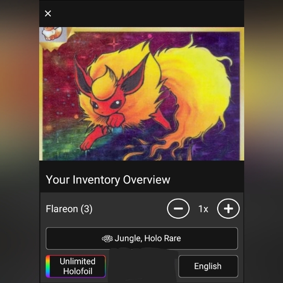 Pokémon Flareon (3) - Picture 3 of 3